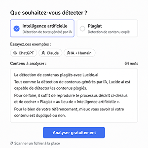 Coller Texte Lucide